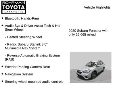 2020 Subaru Forester Limited