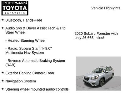2020 Subaru Forester Limited