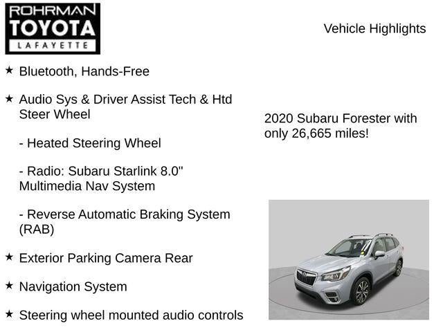 2020 Subaru Forester Limited