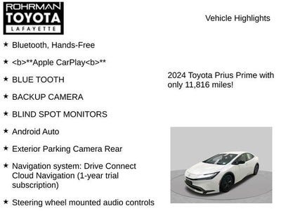 2024 Toyota Prius Prime SE