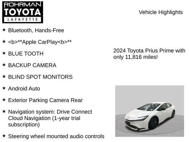 2024 Toyota Prius Prime SE