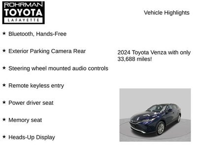 2024 Toyota Venza Limited