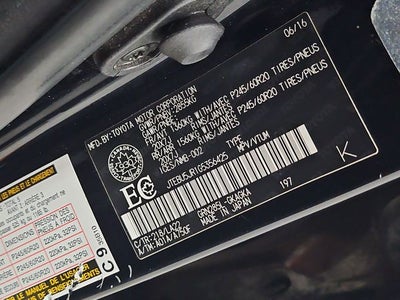2016 Toyota 4RUNNER Limited