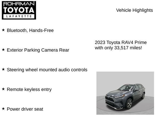2023 Toyota RAV4 Prime SE
