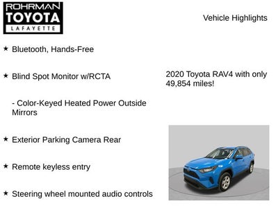 2020 Toyota RAV4 Hybrid LE