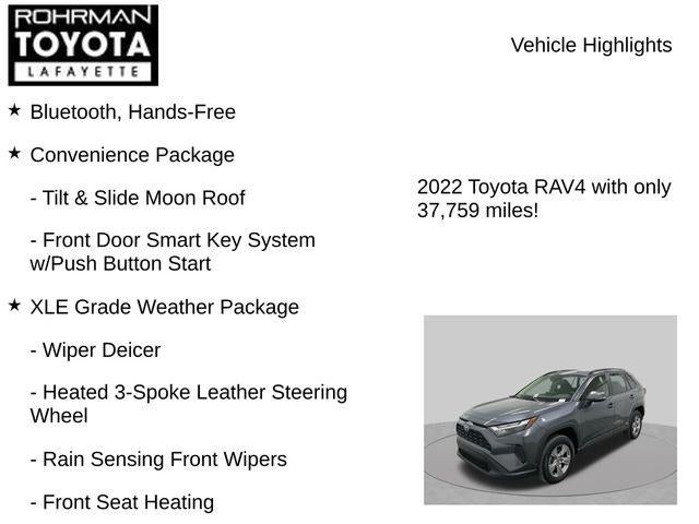 2022 Toyota RAV4 Hybrid XLE
