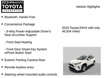 2019 Toyota RAV4 XLE