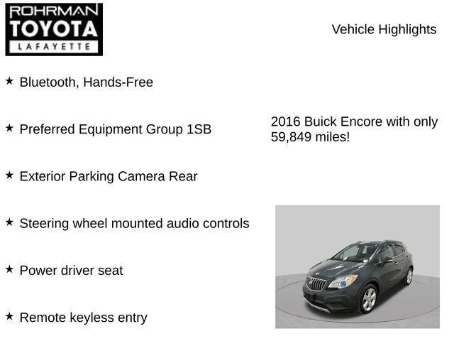 2016 Buick Encore Base