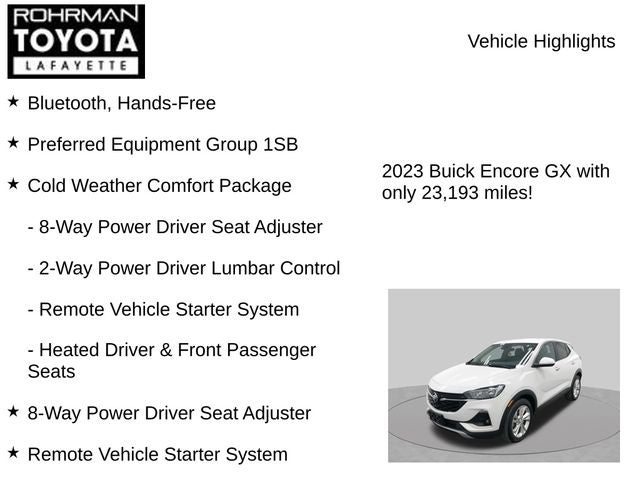 2023 Buick Encore GX Preferred