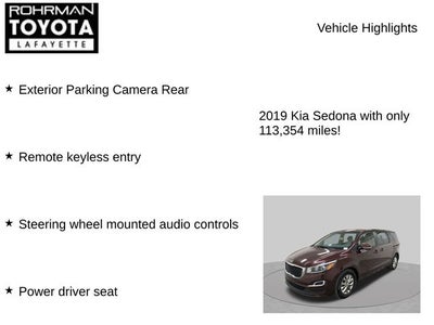 2019 Kia Sedona LX