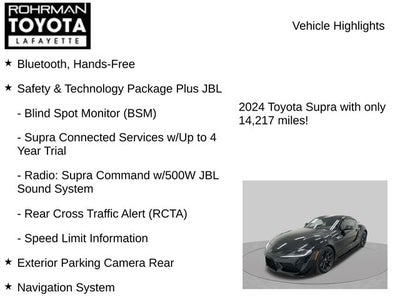2024 Toyota GR Supra 3.0
