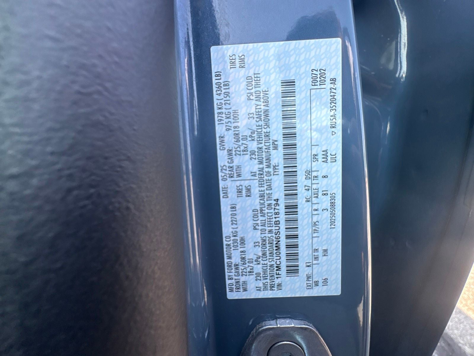 2025 Ford Escape ST-Line