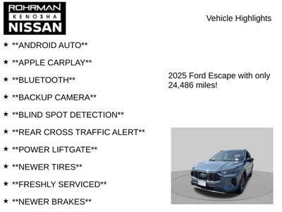 2025 Ford Escape ST-Line