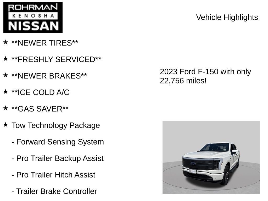 2023 Ford F-150 Lightning Lariat