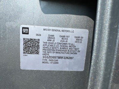 2024 Chevrolet Malibu LT 1LT