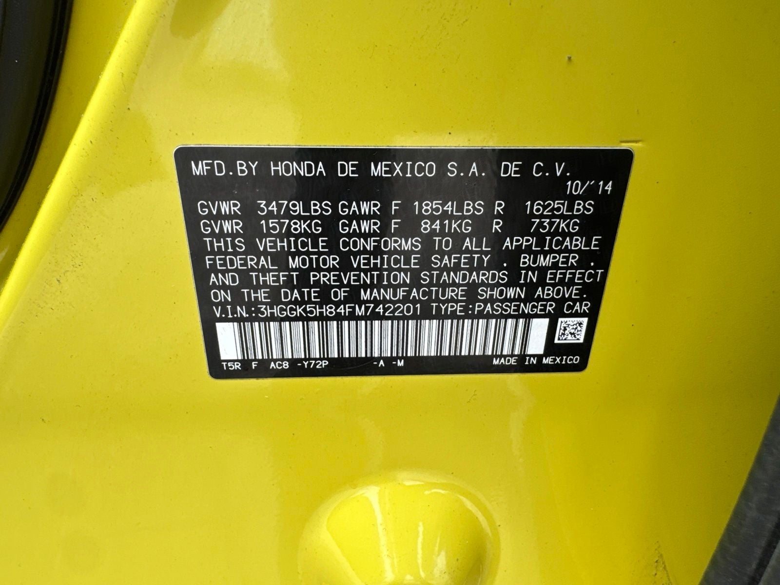 2015 Honda Fit EX-L