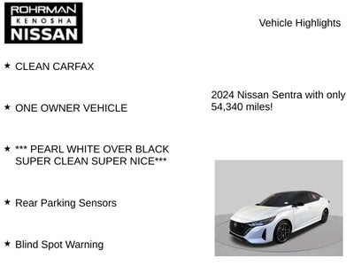 2024 Nissan Sentra SR