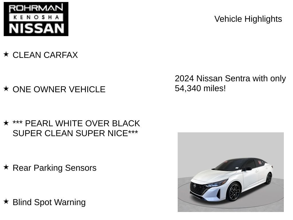 2024 Nissan Sentra SR