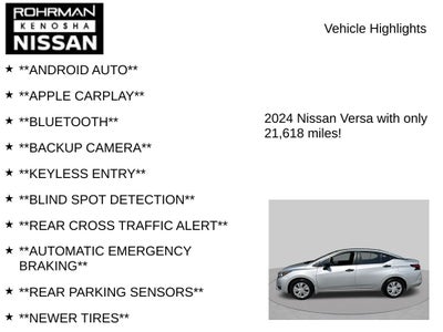 2024 Nissan Versa 1.6 S