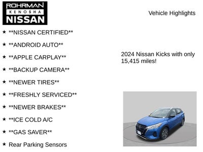 2024 Nissan Kicks SV