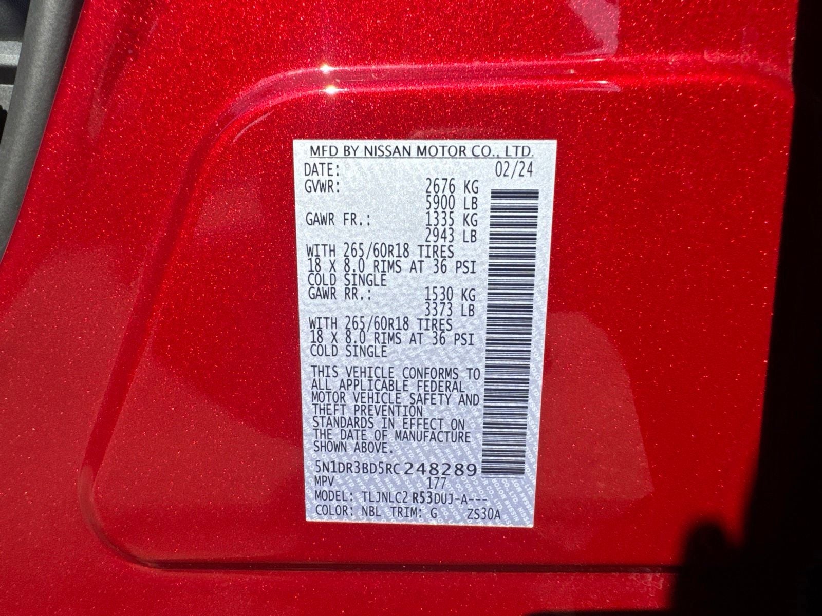 2024 Nissan Pathfinder Rock Creek