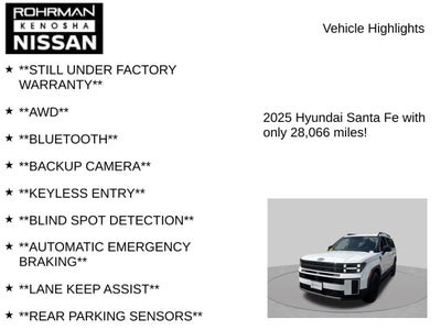 2025 Hyundai Santa Fe XRT