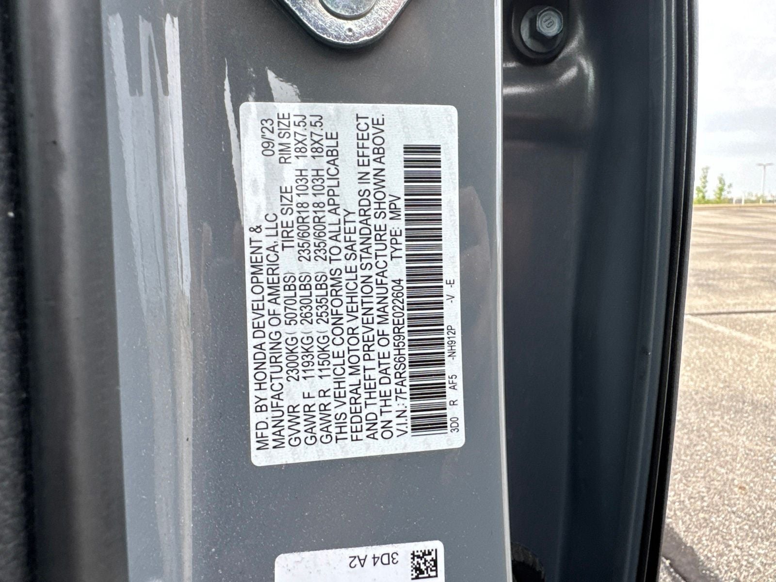 2024 Honda CR-V Hybrid Sport