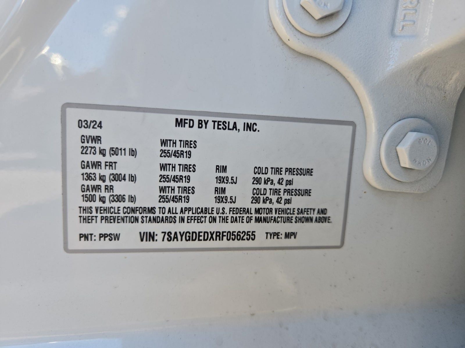 2024 Tesla Model Y Standard Range