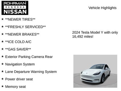 2024 Tesla Model Y Standard Range