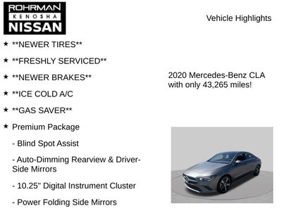 2020 Mercedes-Benz CLA CLA 250 4MATIC®