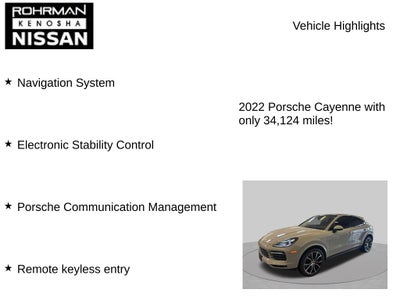 2022 Porsche Cayenne Coupe Platinum Edition