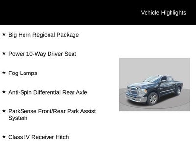 2016 RAM 1500 Big Horn