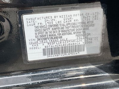 2024 Nissan Versa 1.6 SR