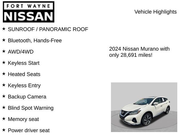 2024 Nissan Murano SL