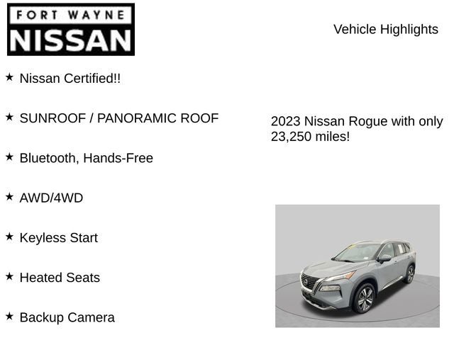 2023 Nissan Rogue SL