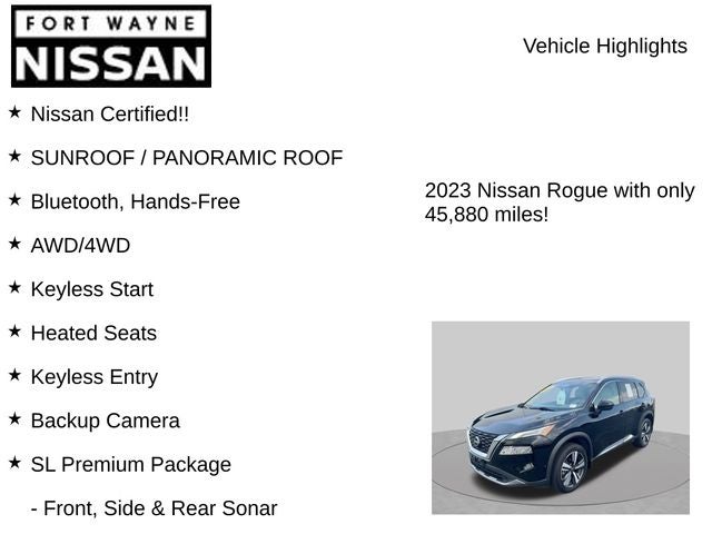 2023 Nissan Rogue SL