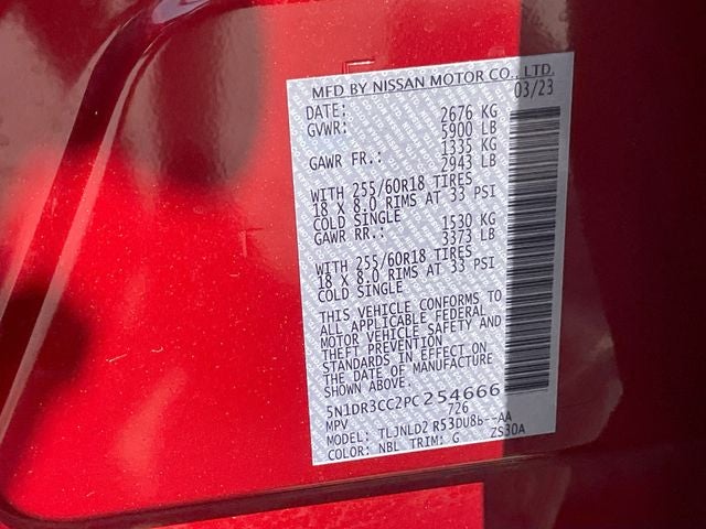 2023 Nissan Pathfinder SL