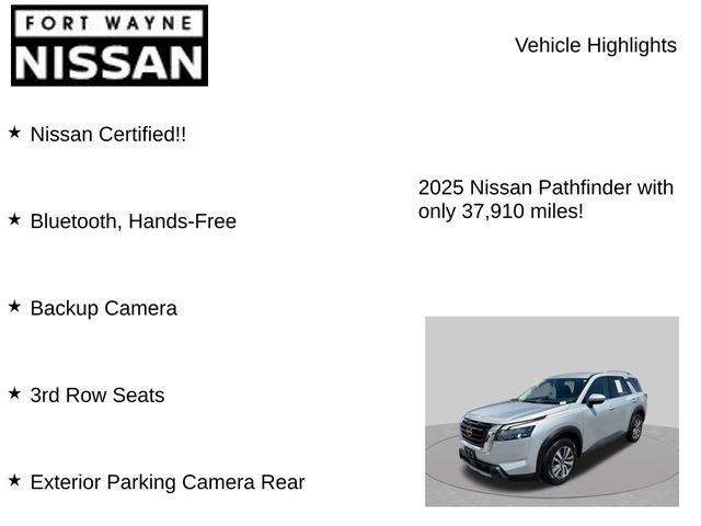 2025 Nissan Pathfinder SL