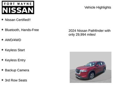 2024 Nissan Pathfinder SL