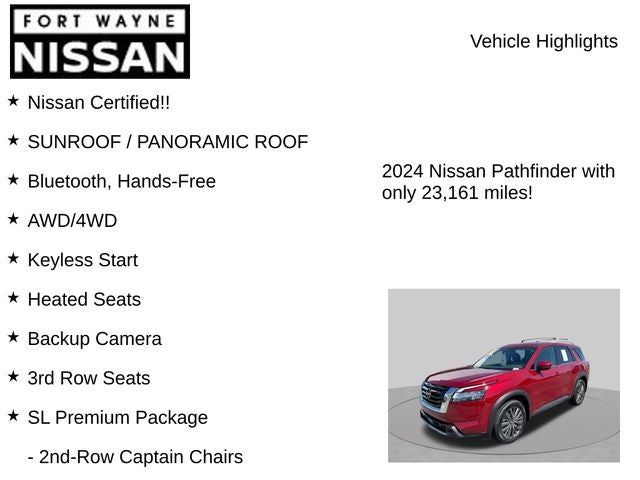2024 Nissan Pathfinder SL