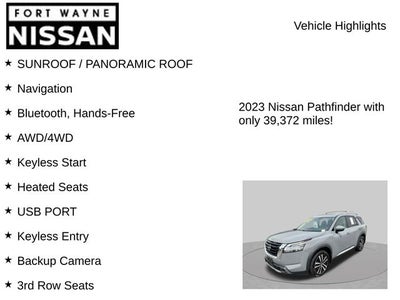 2023 Nissan Pathfinder Platinum
