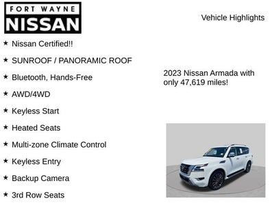 2023 Nissan Armada Platinum