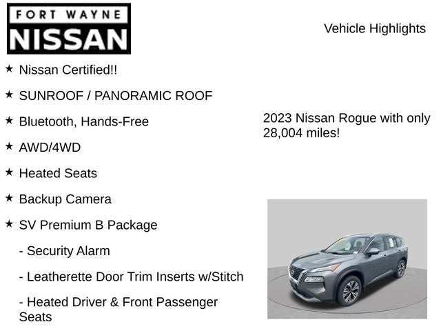 2023 Nissan Rogue SV