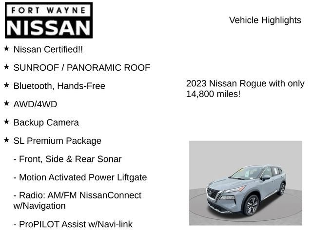 2023 Nissan Rogue SL