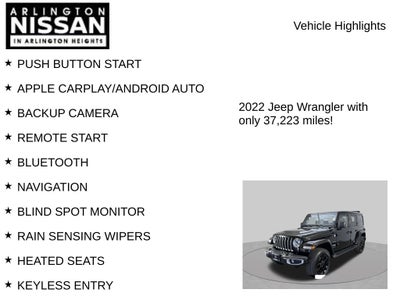 2022 Jeep Wrangler Unlimited Sahara 4xe