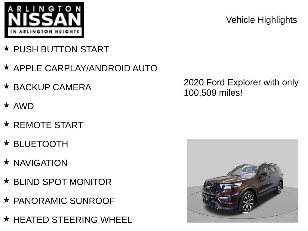 2020 Ford Explorer ST