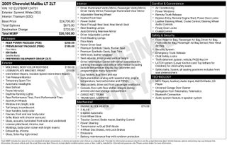 2009 Chevrolet Malibu LT 2LT