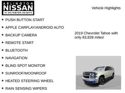 2019 Chevrolet Tahoe RST PREMIER 1LZ