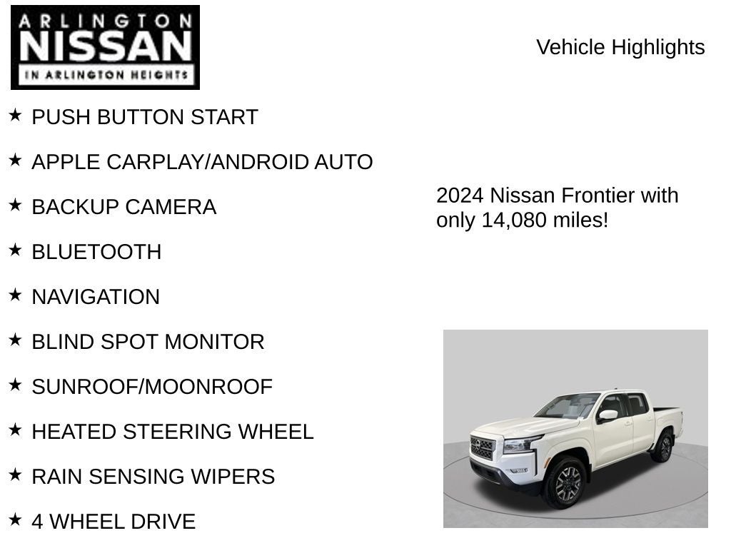 2024 Nissan Frontier SL