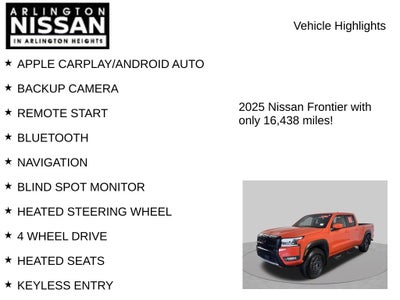 2025 Nissan Frontier PRO-4X
